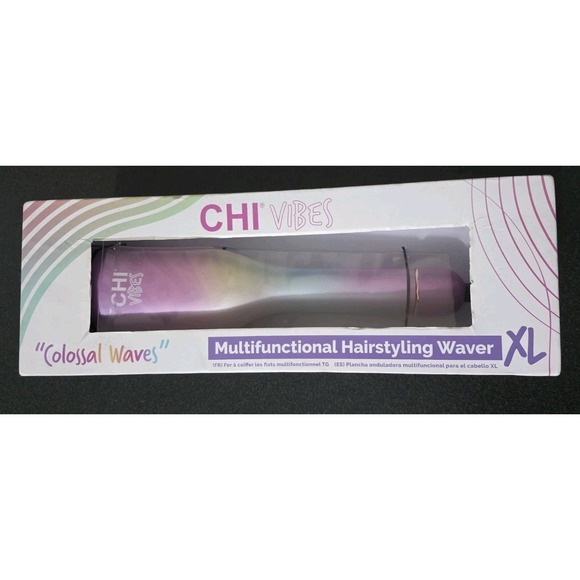 NEW CHI Vibes XL "Wave On" Multifunctional Hairstyling Waver New In Box Sealed - Picture 2 of 7